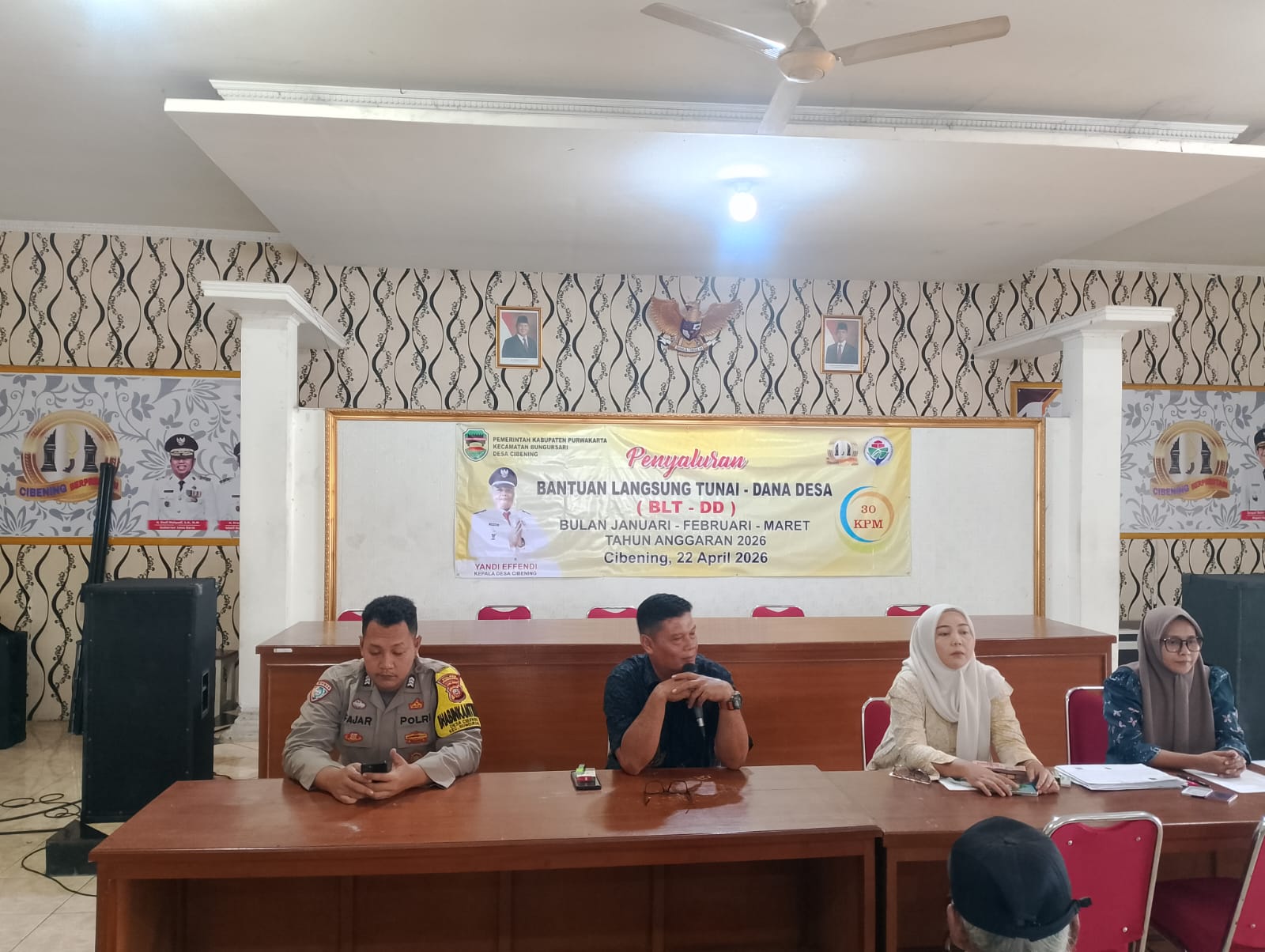 Penyaluran Bantuan Langsung Tunai (BLT-DD) Tahap 1 Tahun Anggaran 2026